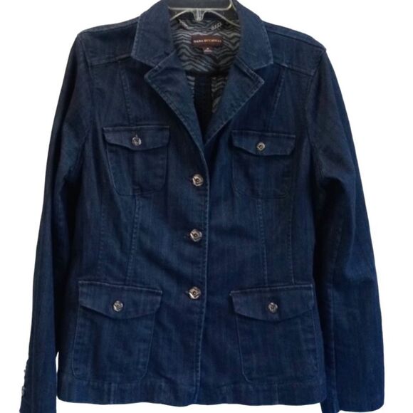 Dana Bachman Jean jacket Size 16 - Picture 2 of 5